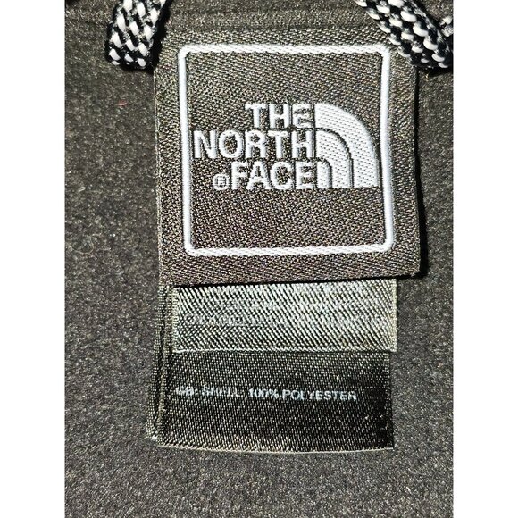 The North Face Mens Black Windwall Full Zip Stand Collar Fleece Jacket Sz M 2896 - Picture 7 of 10